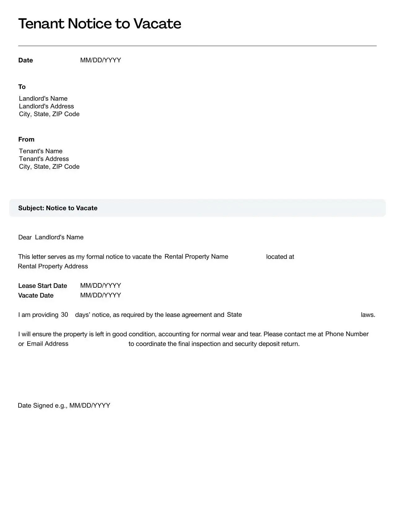 Rental-Tenant-Notice-Sample-Format